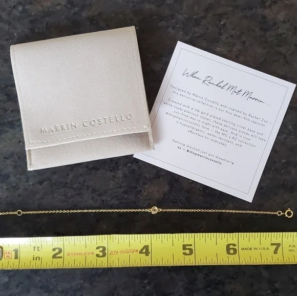 Marrin Costello Soleil Gold & Topaz Bracelet - Picture 4 of 7